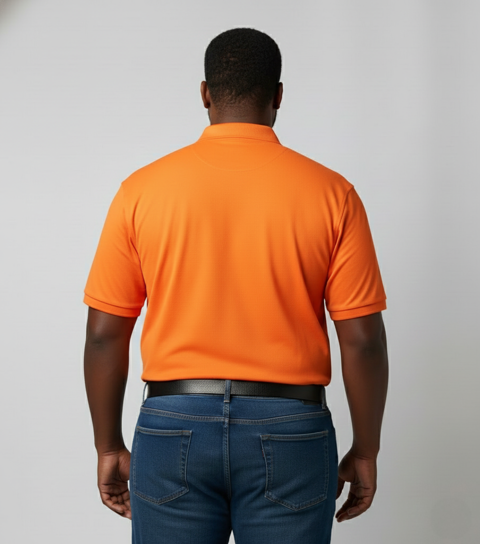 Camisa Polo Premium Plus Size | Caimento Exclusivo, Conforto e Imagem Profissional