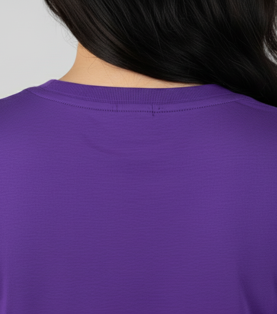 T-Shirt Feminina Plus Size Algodão Premium | Caimento Exclusivo e Conforto Inclusivo