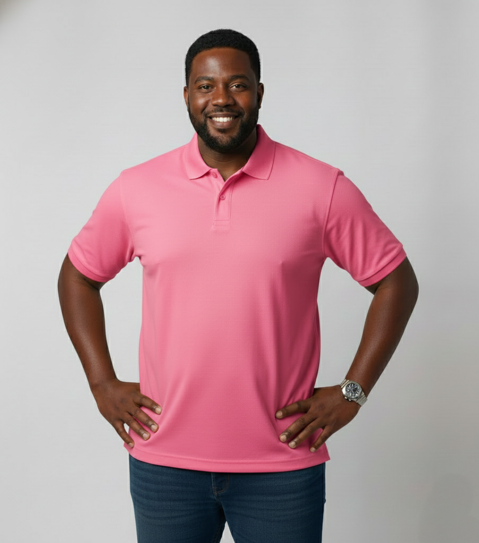 Camisa Polo Premium Plus Size | Caimento Exclusivo, Conforto e Imagem Profissional