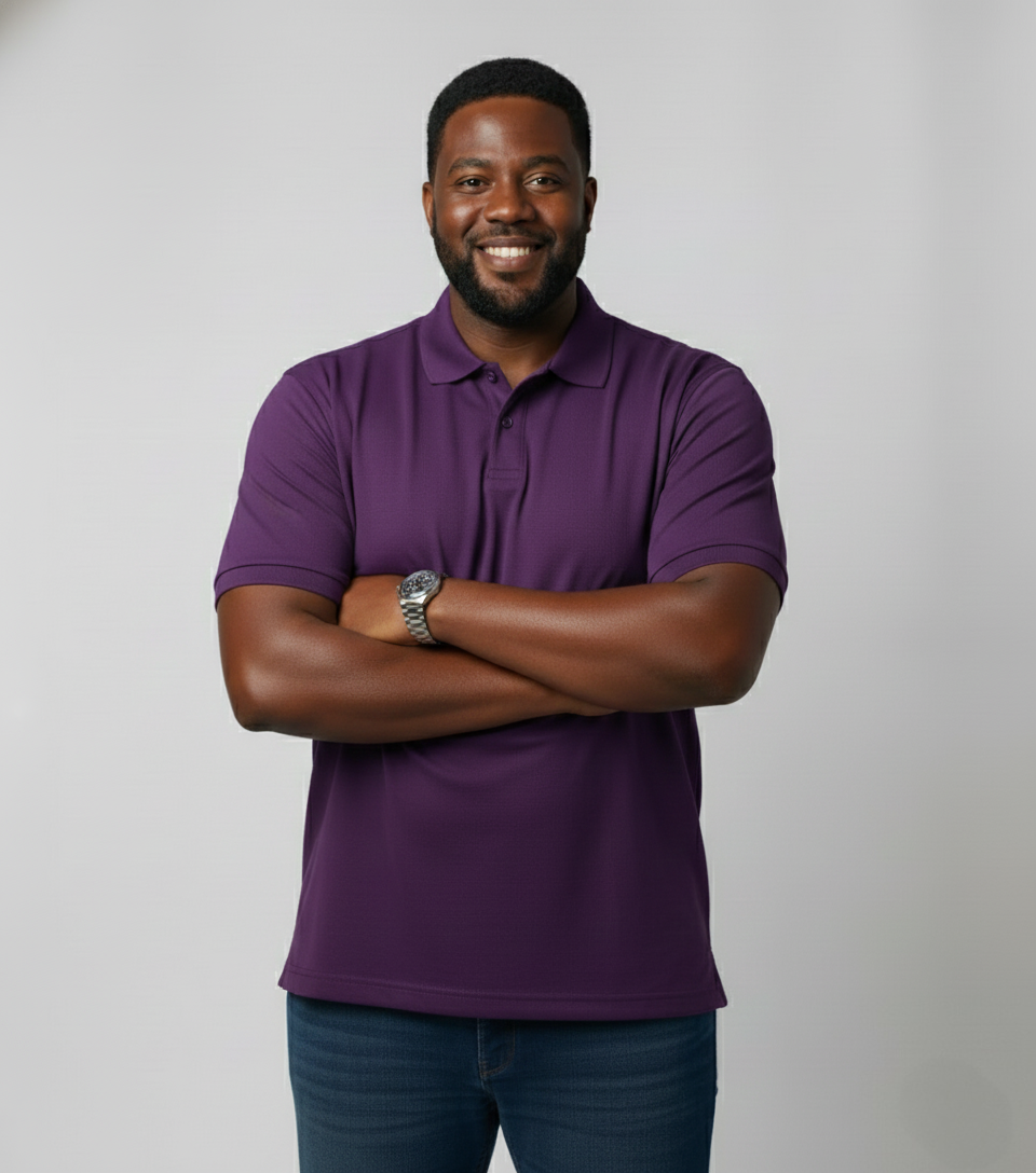 Camisa Polo Premium Plus Size | Caimento Exclusivo, Conforto e Imagem Profissional