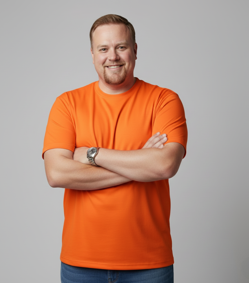 Camiseta Promocional Poliéster Plus Size | Alta Visibilidade, Conforto e Inclusão