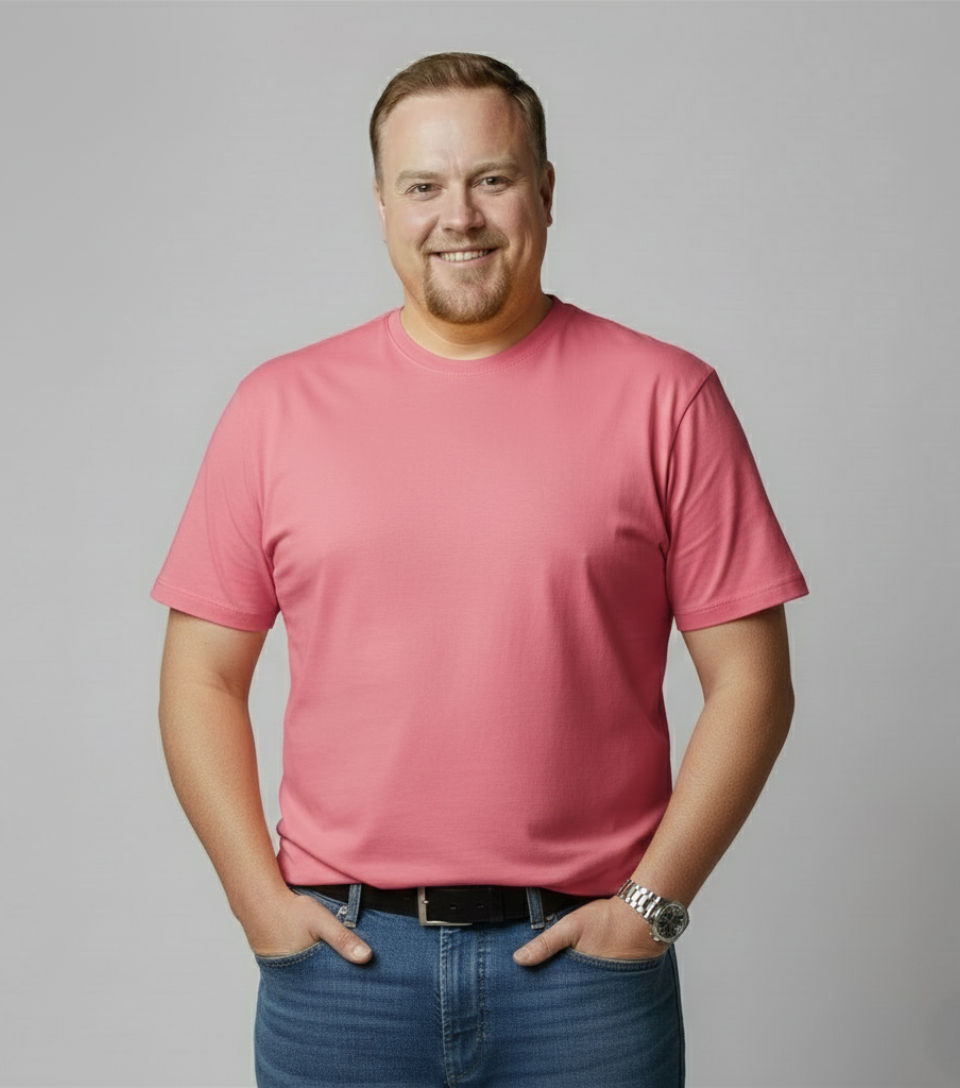 Camiseta Promocional Poliéster Plus Size | Alta Visibilidade, Conforto e Inclusão