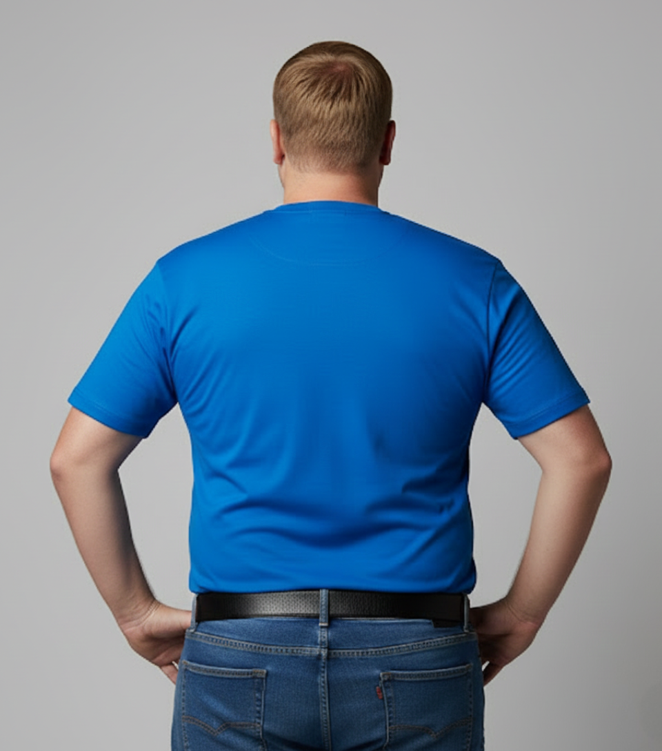 Camiseta Promocional Poliéster Plus Size | Alta Visibilidade, Conforto e Inclusão