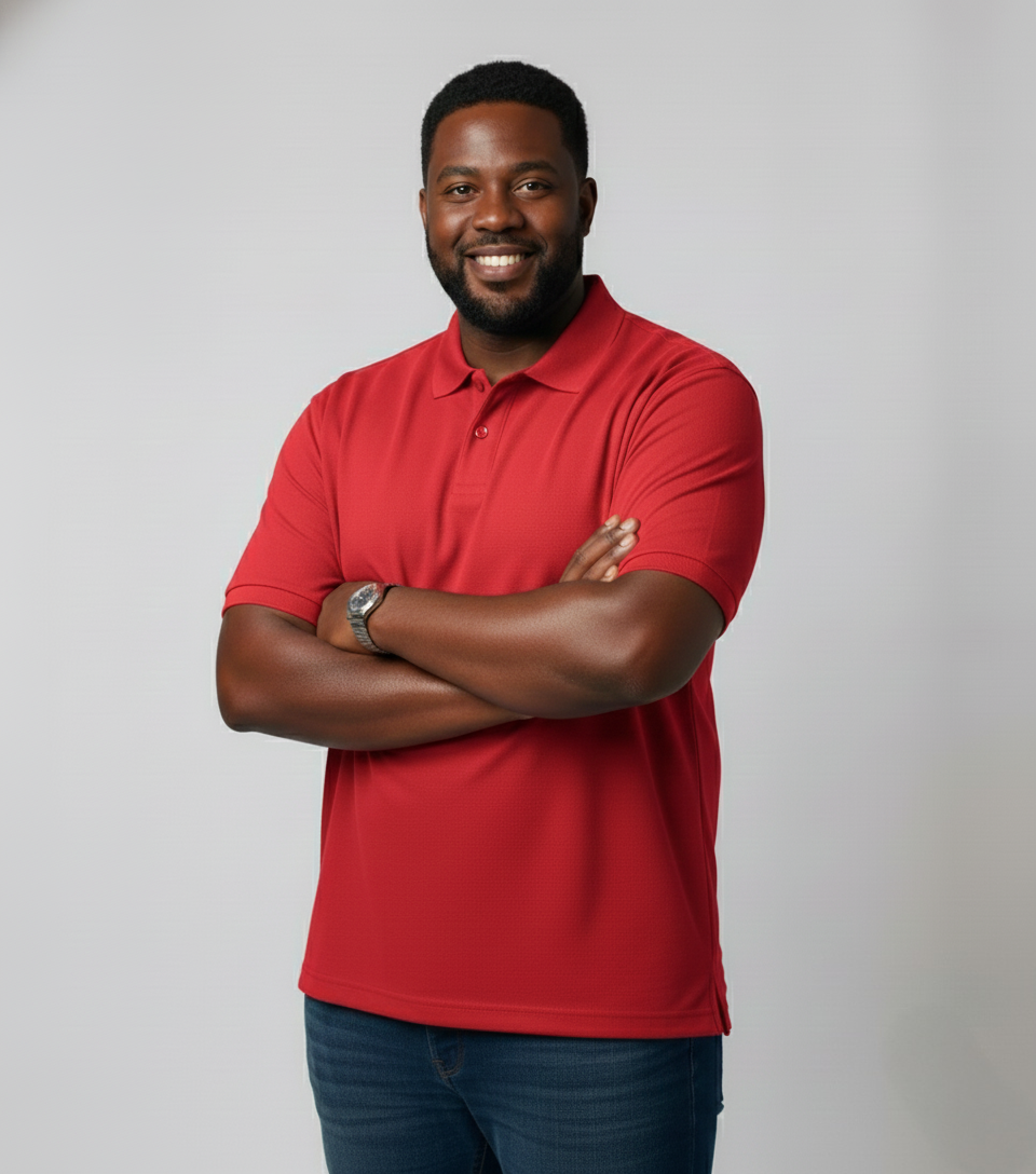 Camisa Polo Premium Plus Size | Caimento Exclusivo, Conforto e Imagem Profissional