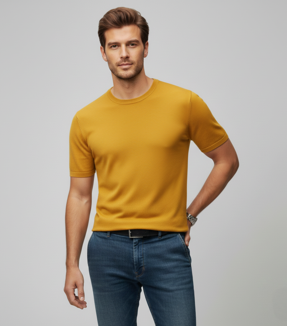 T-Shirt Malha Poliéster Premium | Secagem Rápida, Zero Amassado e Máxima Performance