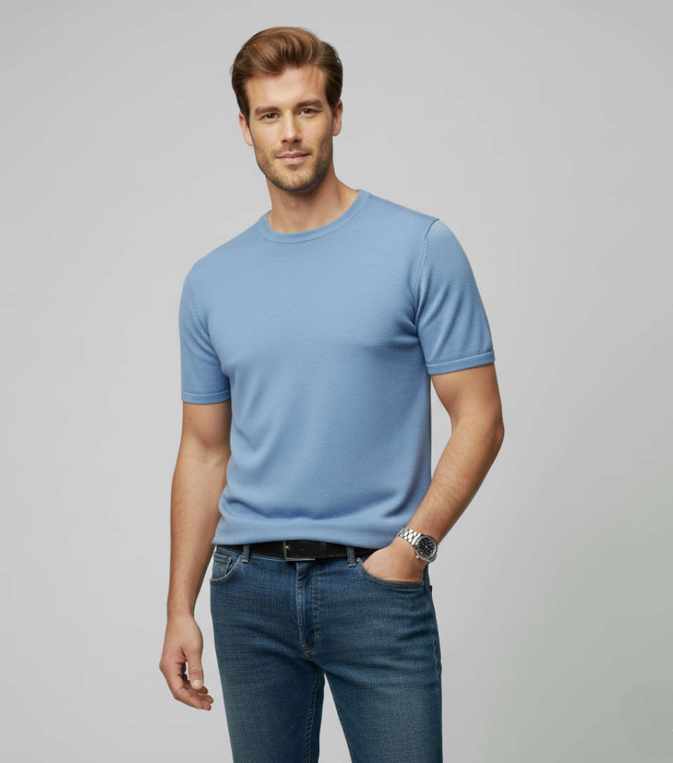 T-Shirt Malha Poliéster Premium | Secagem Rápida, Zero Amassado e Máxima Performance