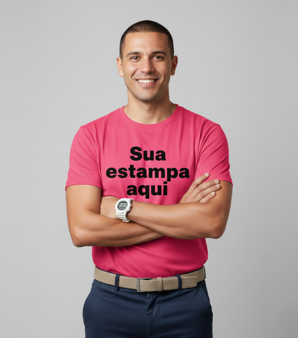 Camiseta de Malha Premium para Personalização | Conforto Inigualável e Criação Ilimitada