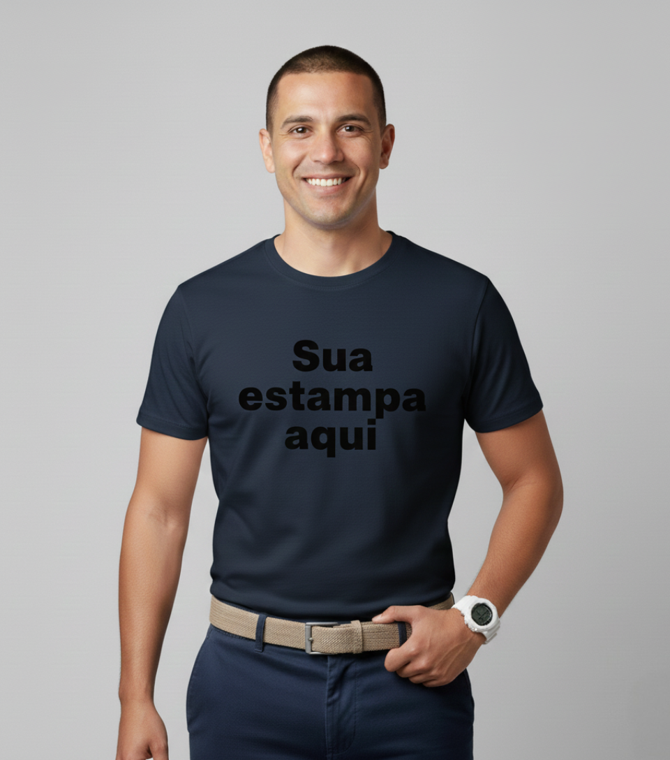 Camiseta de Malha Premium para Personalização | Conforto Inigualável e Criação Ilimitada