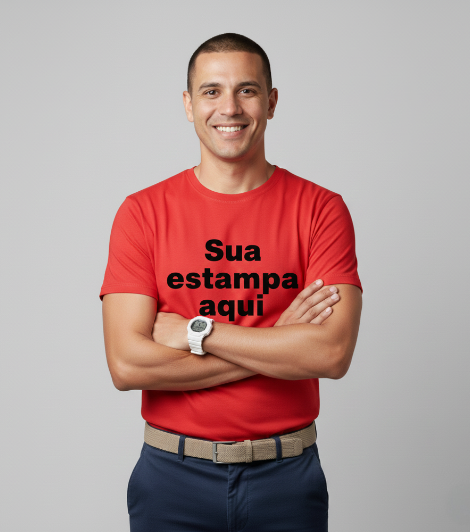 Camiseta de Malha Premium para Personalização | Conforto Inigualável e Criação Ilimitada