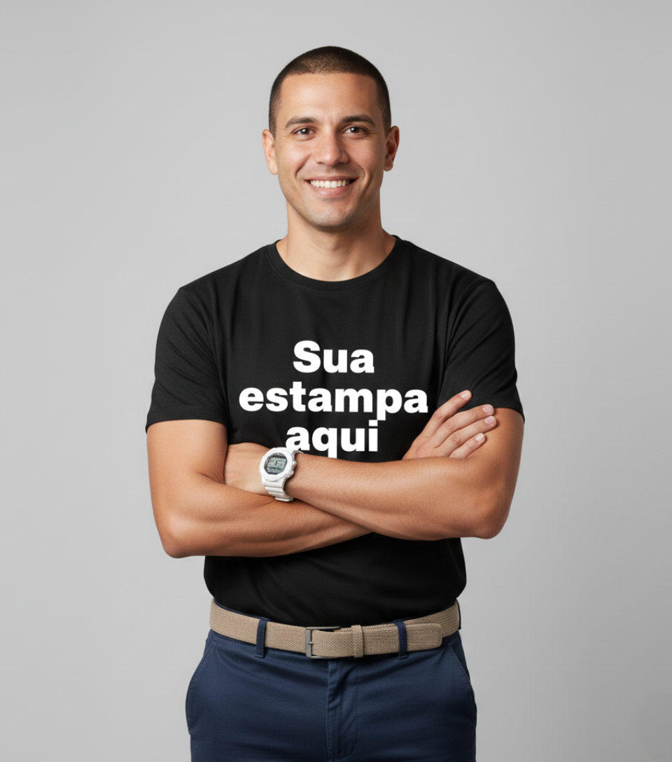 Camiseta de Malha Premium para Personalização | Conforto Inigualável e Criação Ilimitada