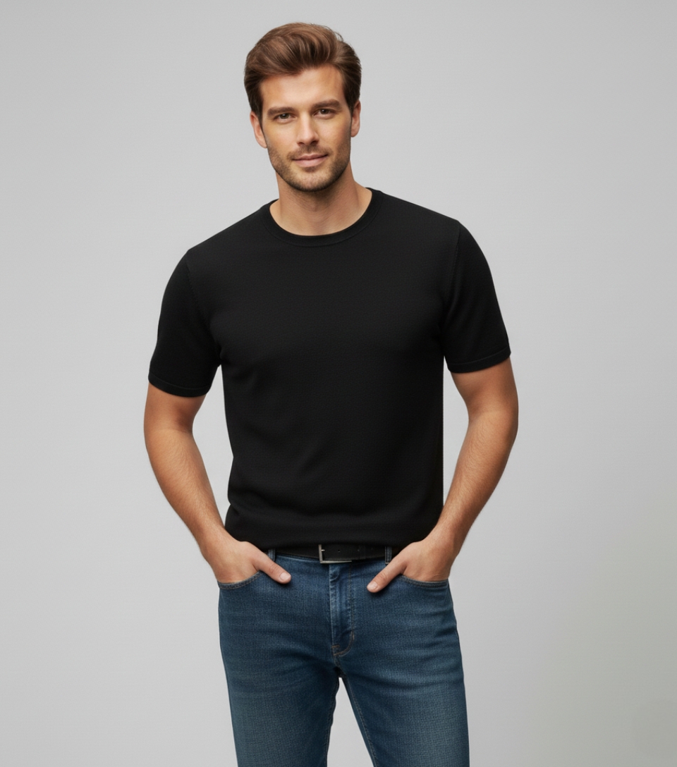 T-Shirt Malha Poliéster Premium | Secagem Rápida, Zero Amassado e Máxima Performance