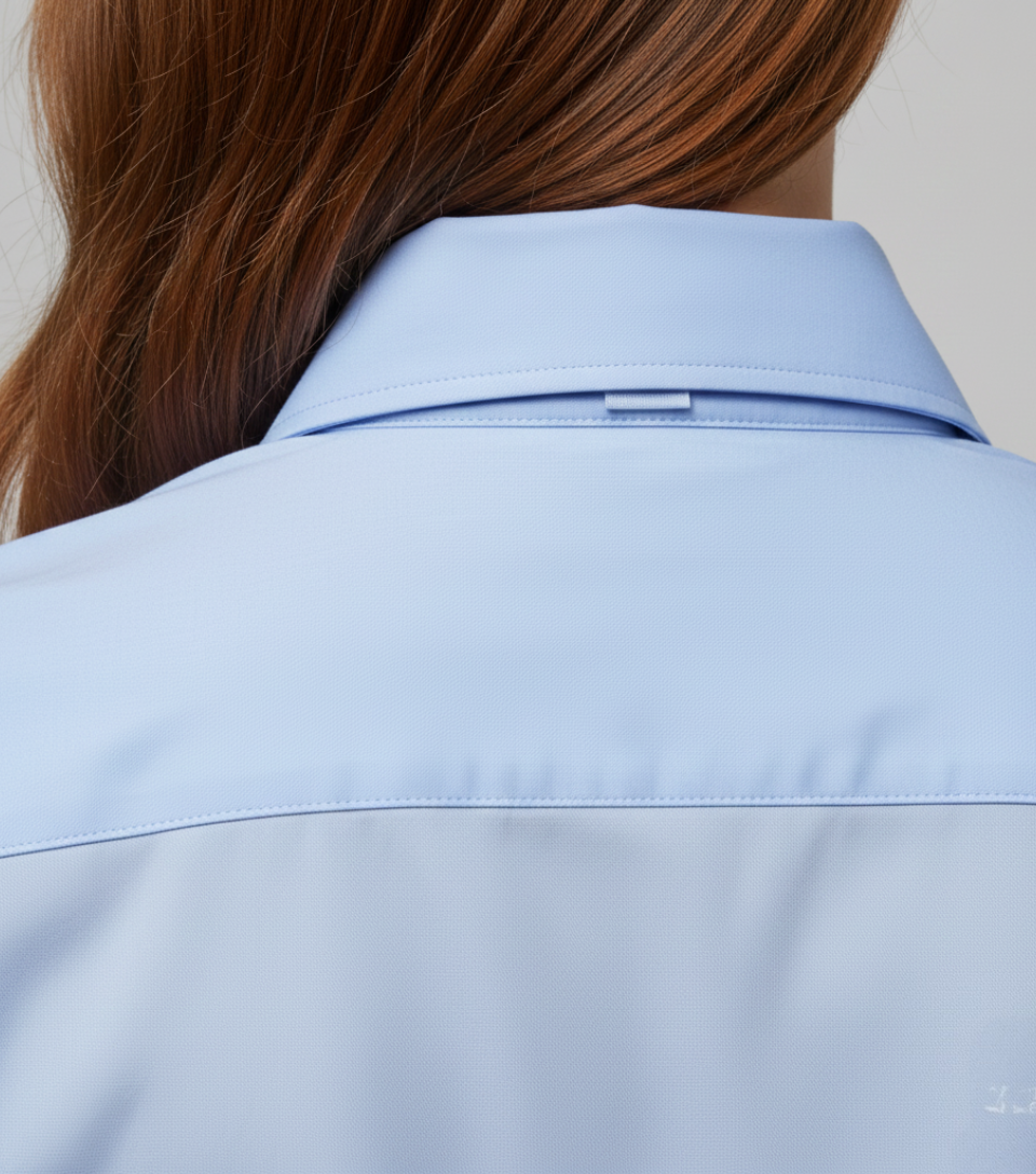 Camisa Social Tricoline Feminina Premium | Caimento Impecável e Elegância para Uniformes