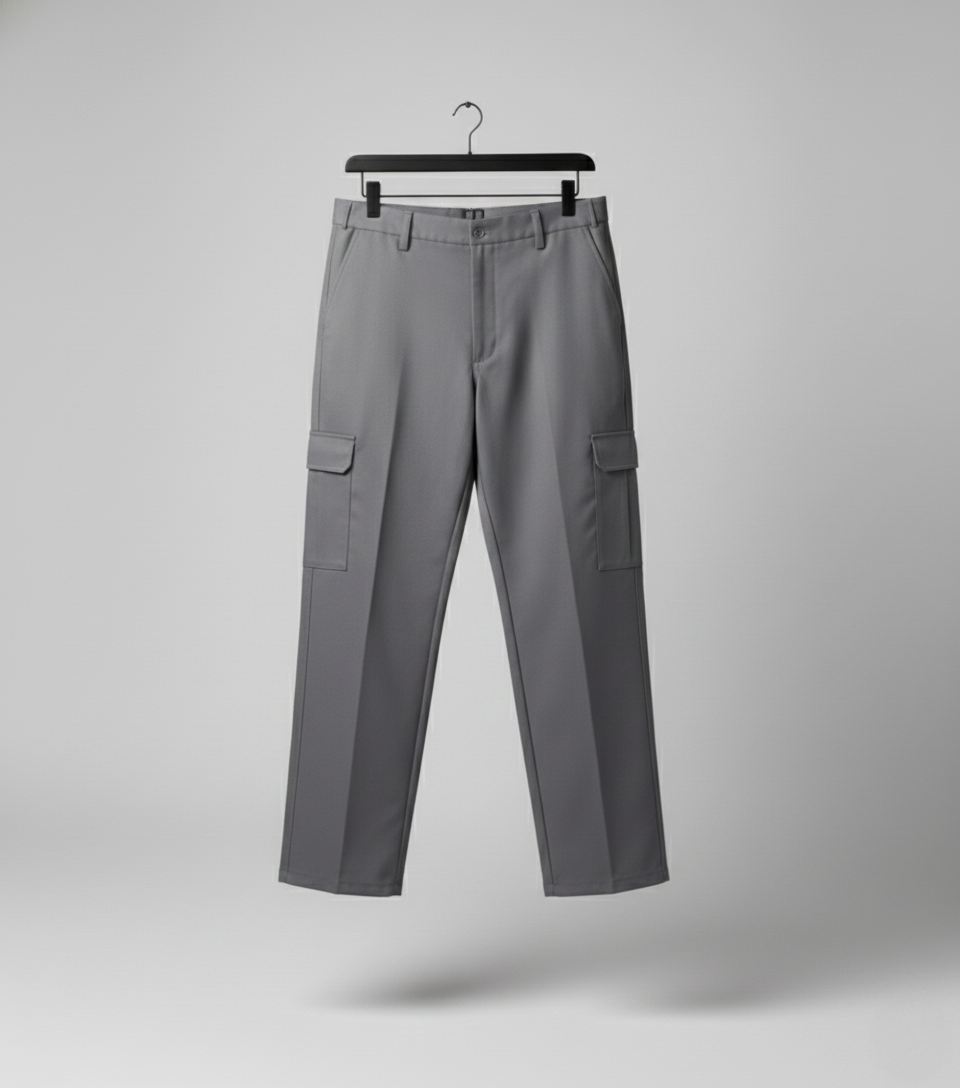 Conjunto Uniforme Profissional de Brim Padrão | Custo-Benefício e Estampagem Otimizada B2B