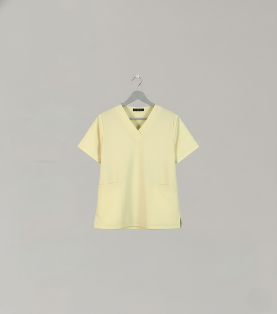 Scrub Profissional Clássico de Alta Performance | Microfibra Premium Anti-Fluido B2B