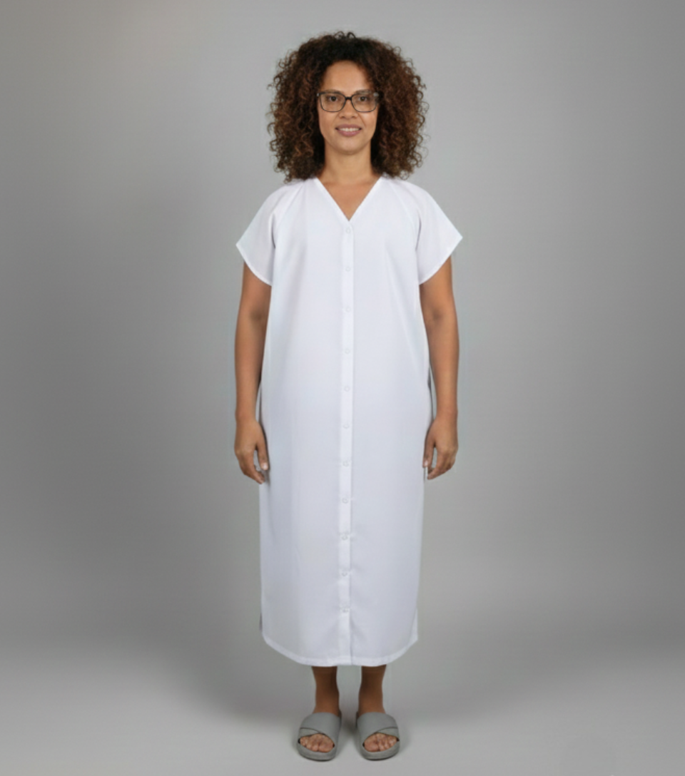 Camisola de Recuperação Premium Soft-Care | Conforto Pós-Parto e Pós-Cirurgia B2C
